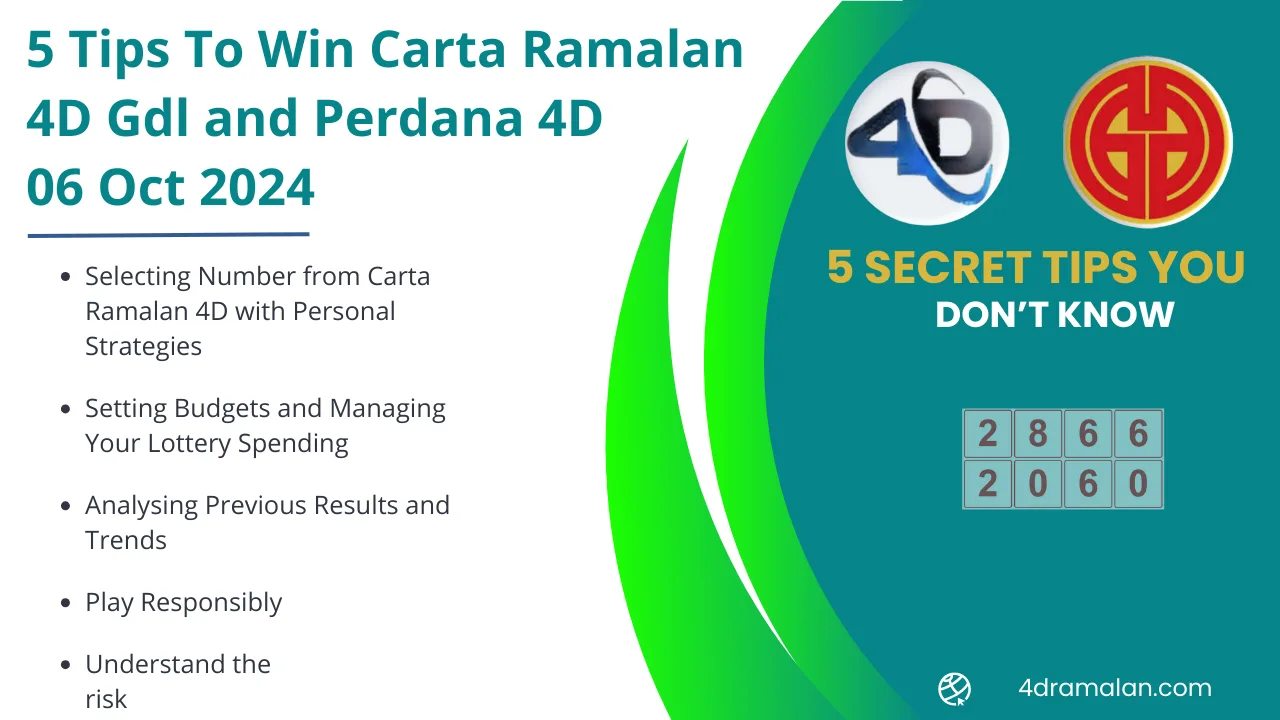 5 Important Tips: Carta Ramalan 4D Dragon 4D & Perdana 4D 06 Oct